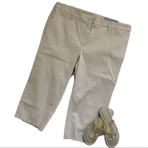 NWT Talbots Perfect Skimmer pedal pushers